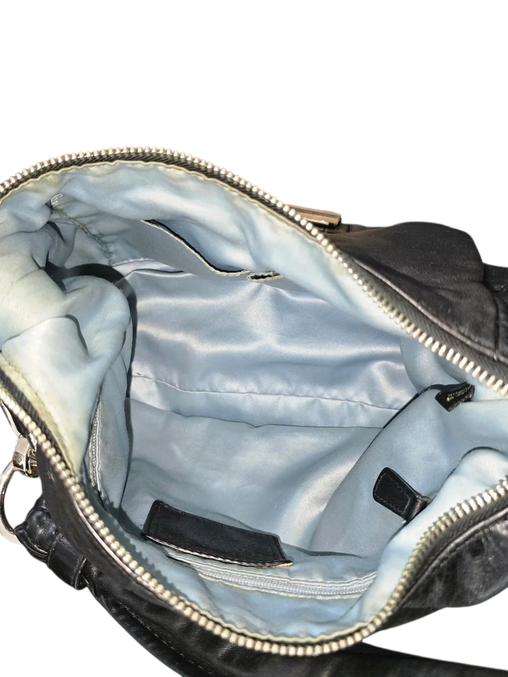 Coach Kristen Black Leather Hobo Shoulder Bag